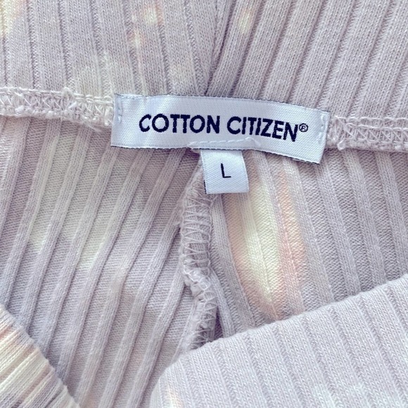 Cotton Citizen Ibiza ribbed stretch pull on pants..Gorgeous purple and tan L
C - Picture 3 of 7
